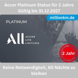 Accor Live Limitless Platinum Status für 2 Jahre, Schnellverfahren zum Qatar Airways Gold Status/oneworld Sapphire