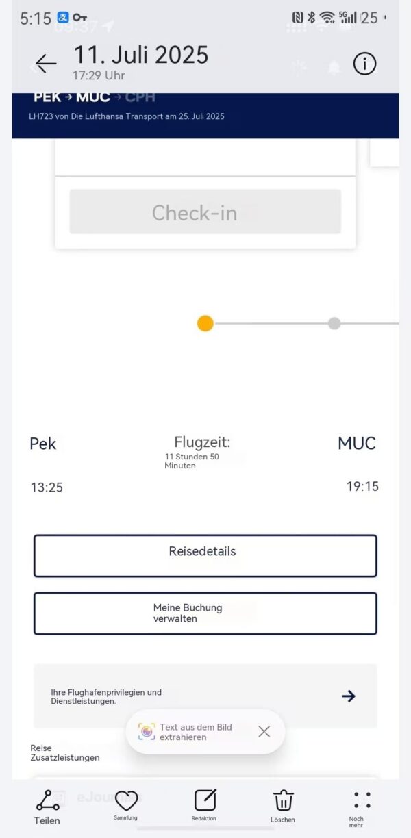 Lufthansa HON Circle Vorteile (gültig bis 12/2025, 1 Tag Bearbeitung, Loungezugang & Fast Track)-ITA Airways Volare Premium Upgrade – Bild 2