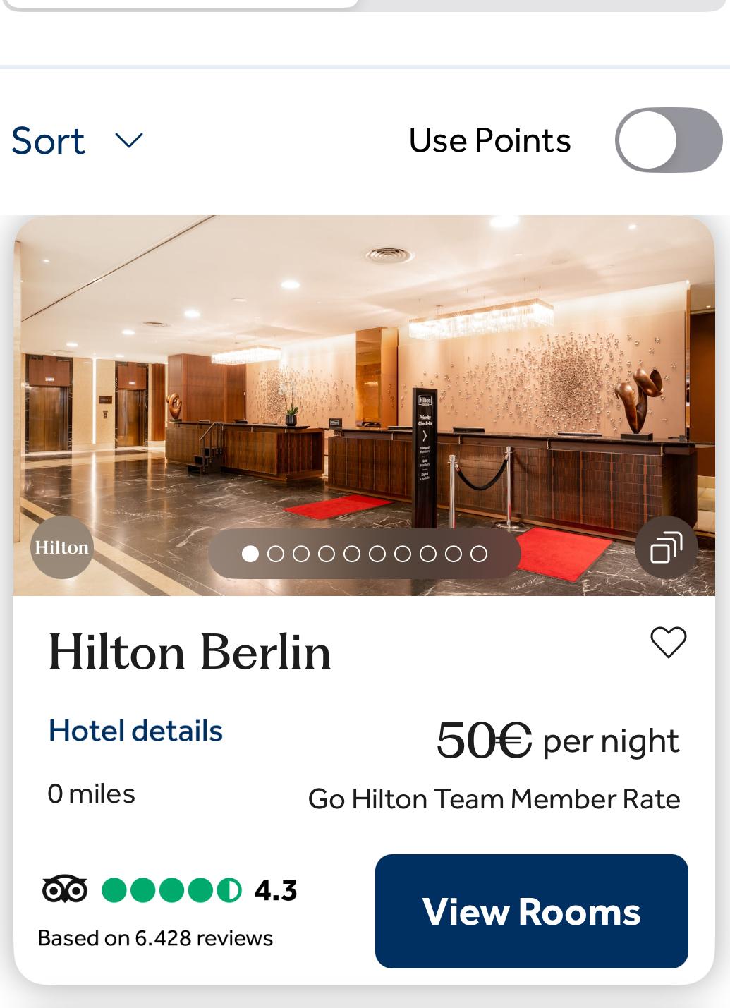Hilton TMTP 80-Nächte-Paket (40 + 40 Nächte) | Go Hilton Team Member Rate | Gültig 2025 & 2026 | – Bild 3